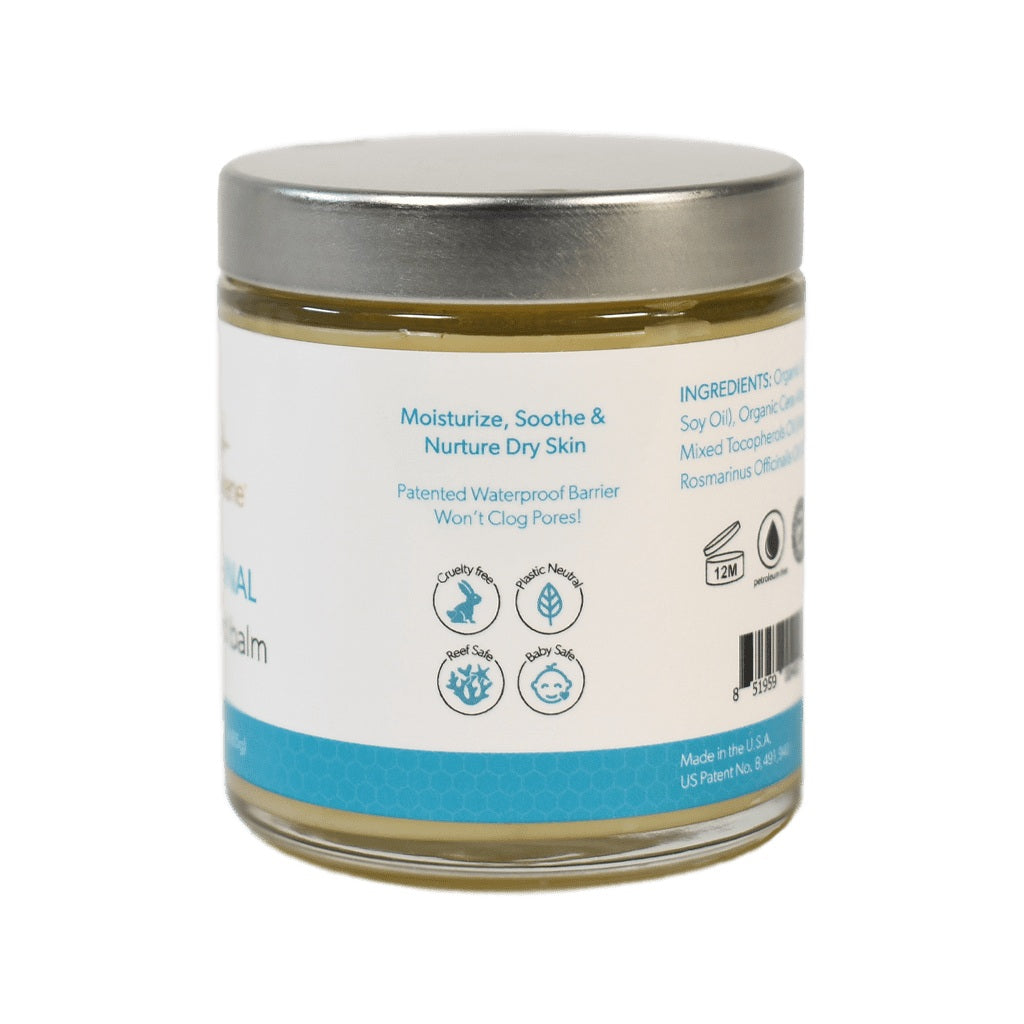 Waxelene Organic Multipurpose Ointment the Petroleum Jelly Moisturizer Medium Jar 3oz (85g)