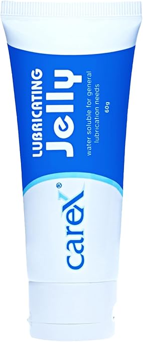 Carex Lubricating Jelly - Regular| Greaseless Transparent Water Soluble and Non-Irritating | 60gm