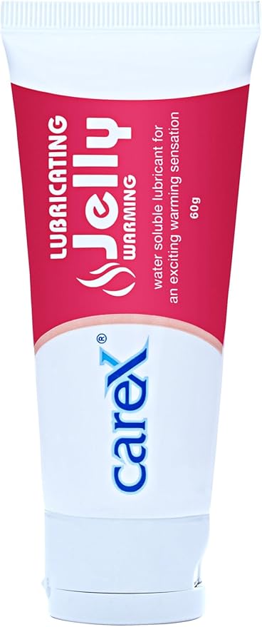 Carex Lubricating Jelly - Warming | Greaseless Transparent Water Soluble and Non-Irritating | For An Exciting Warming Sensation | 60gm