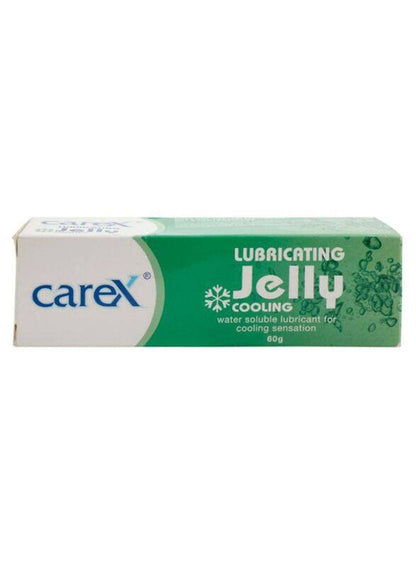Carex Lubricating Jelly - Cooling | Greaseless Transparent Water Soluble and Non-Irritating | For An Exciting Cooling Sensation | 60gm