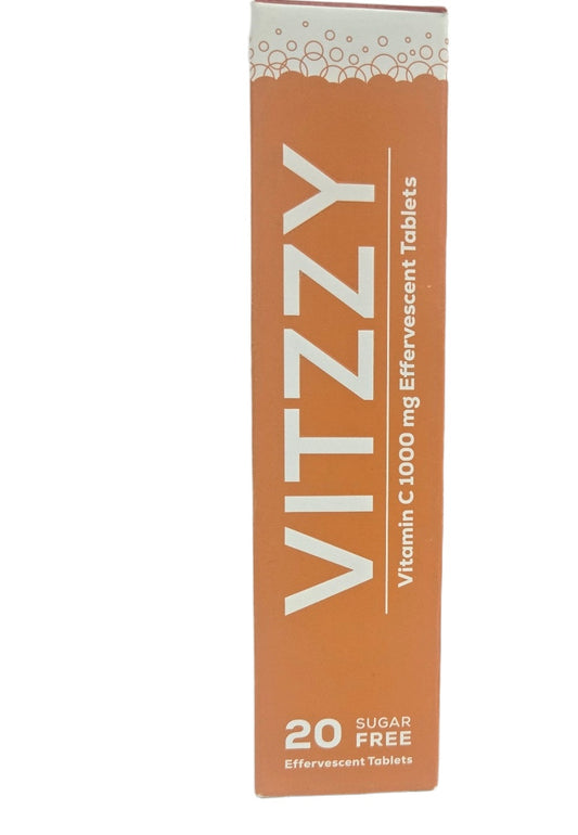 VITZZY Vitamin C 1000mg 20 Tablets